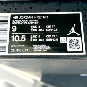 Nike Air Jordan 4 Retro Black